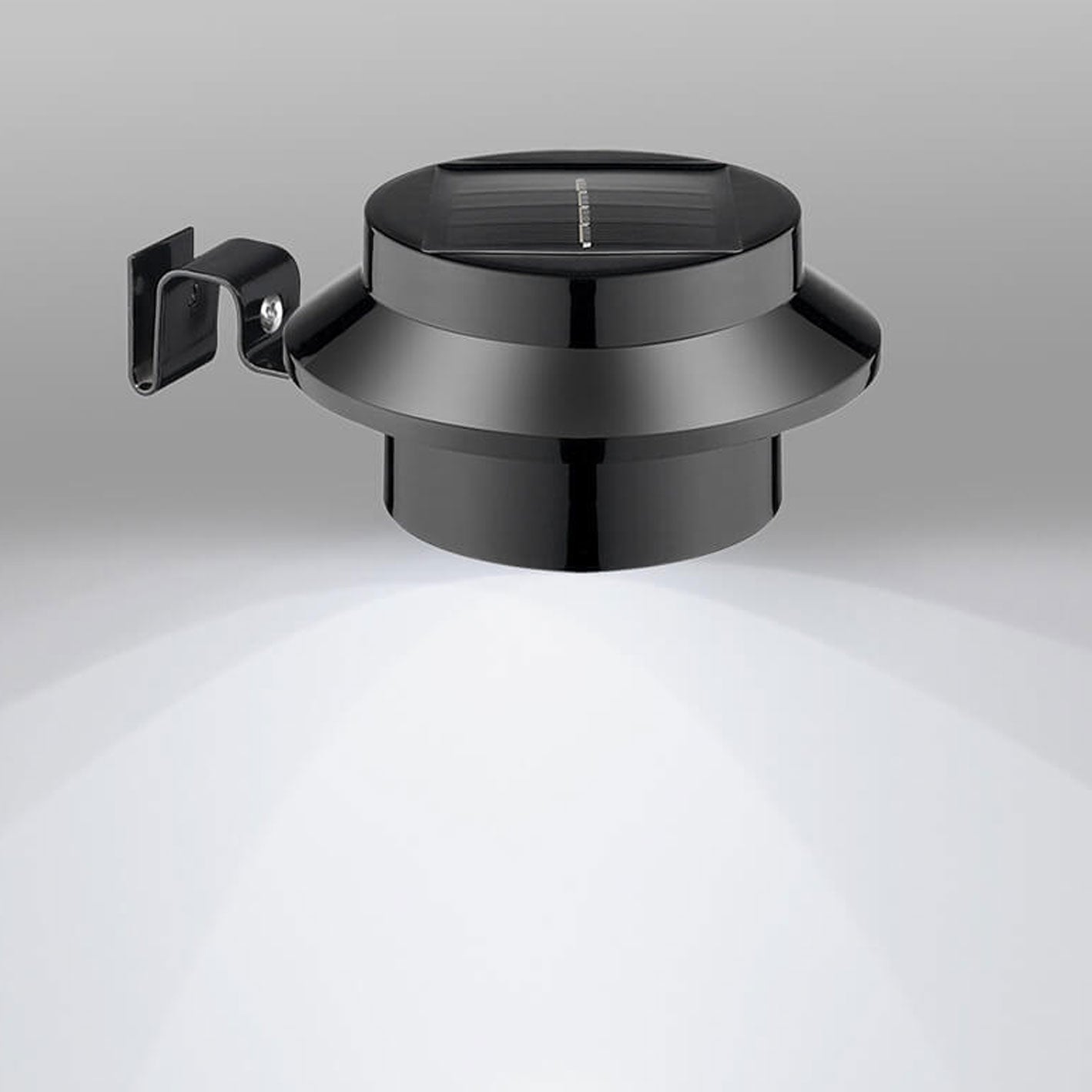 Solarzylinder-LED-Außen-Wasserdichte-Zaun-Wand-Sconces-Lampe | Brehn