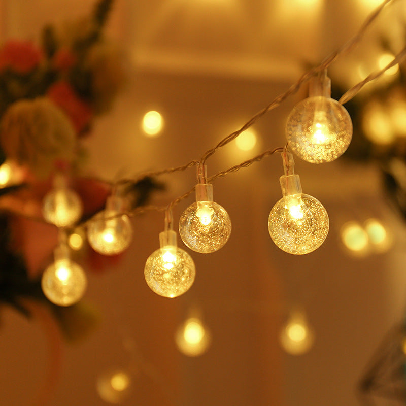 LED-Lichterkette mit Blasenball-Design