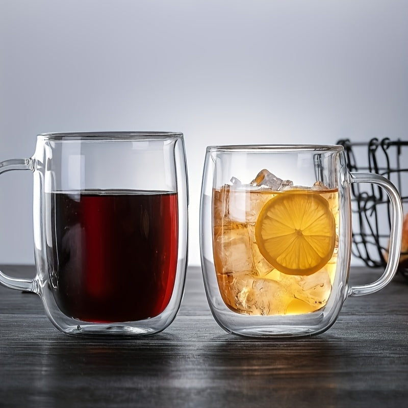 ThermoSip Doppelwandiger Glasbecher – Borosilikatglas, hitzebeständig und elegant