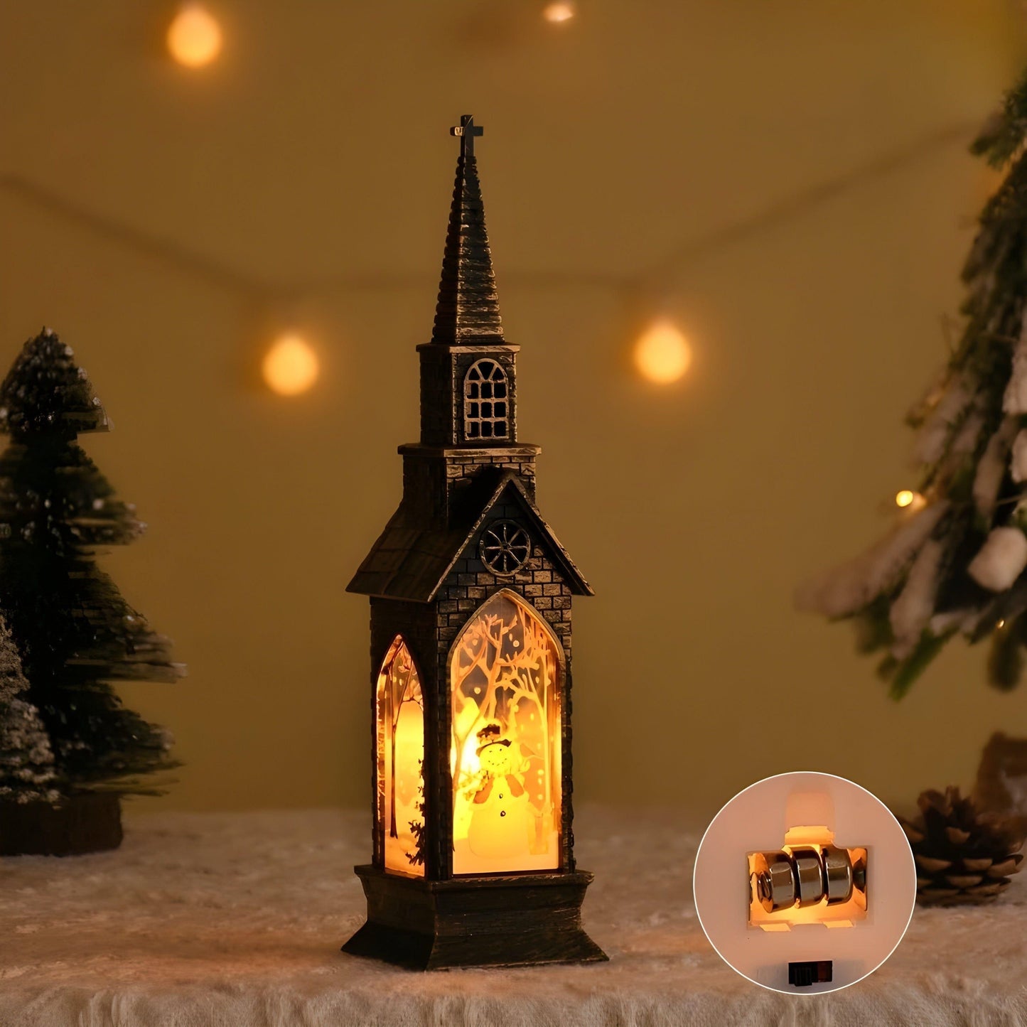 HolidayGlow Licht - Modernes Weihnachtsornament LED Licht | Brehn