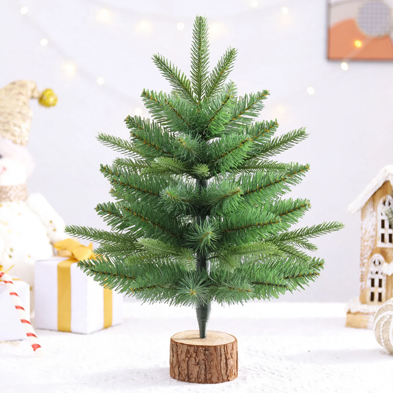 Weihnachtsbaum-Tischdekoration, PVC, 45/60 cm