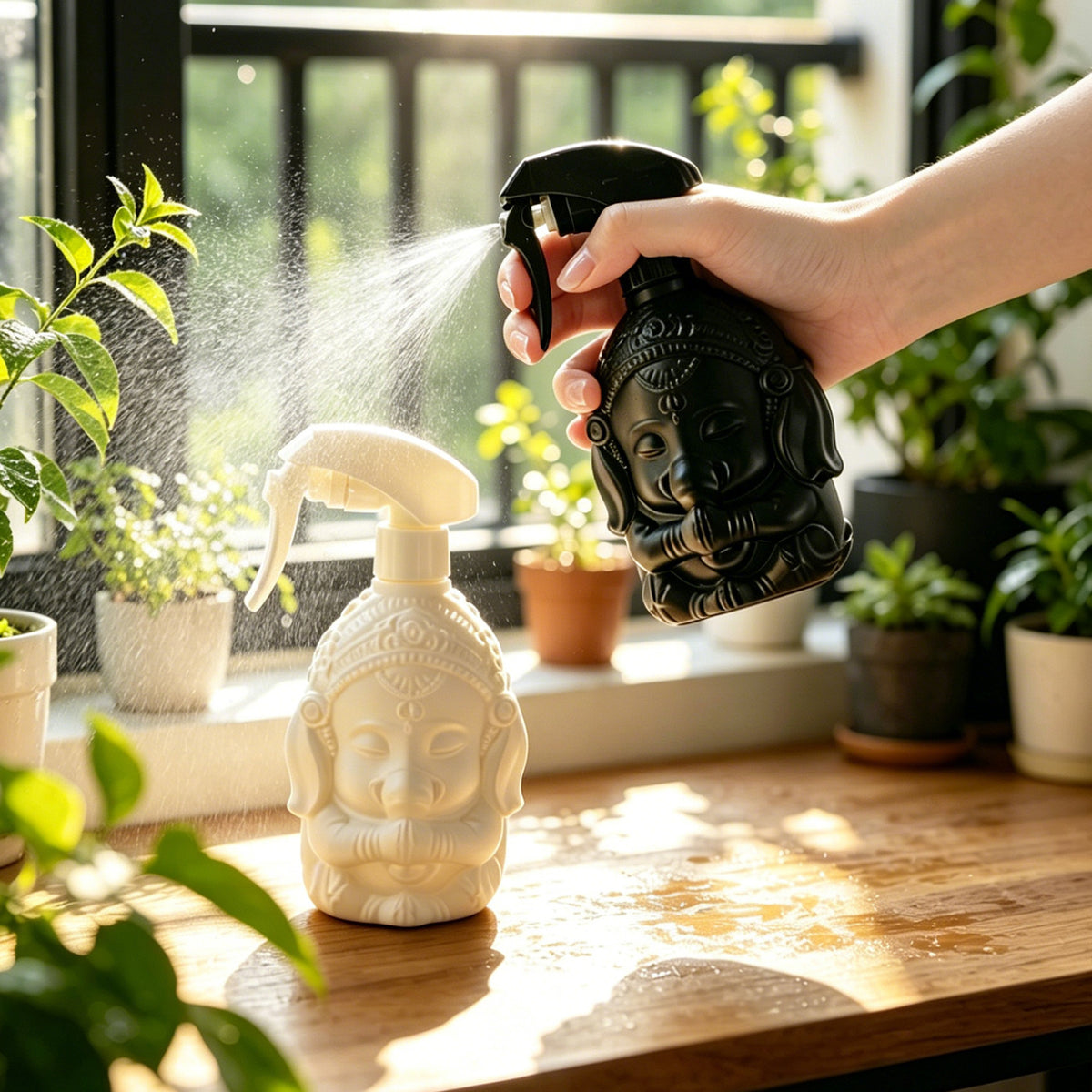 Drucksprüher für Pflanzen, Elefantenform