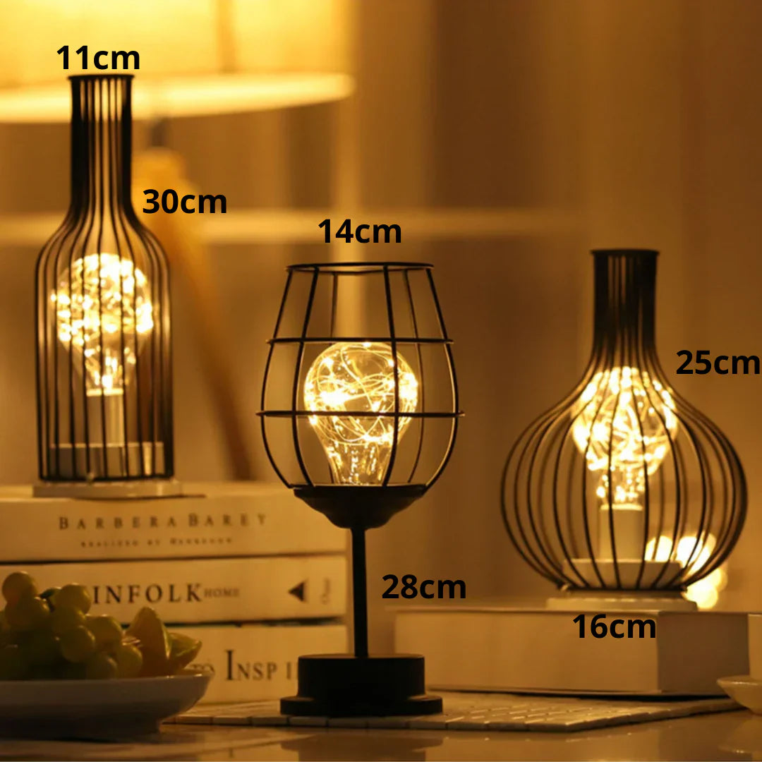 Brehn | Stylische kabellose LED- Tischlampe