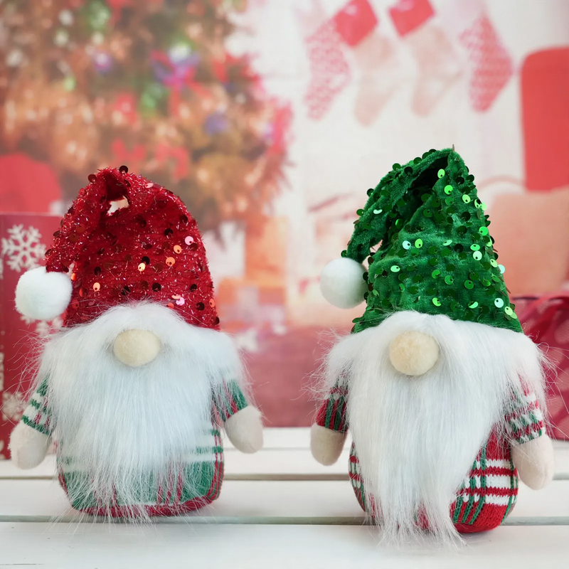 Weihnachts-Wichtel Dekofigur, Vliesstoff