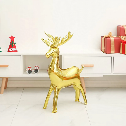 3D-Weihnachtsdekoration aus Aluminiumfolie