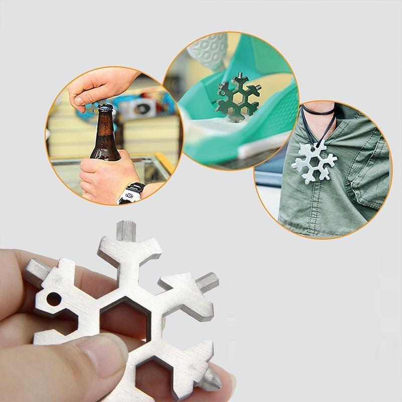 18-in-1 Schneeflocken Multitool | Brehn