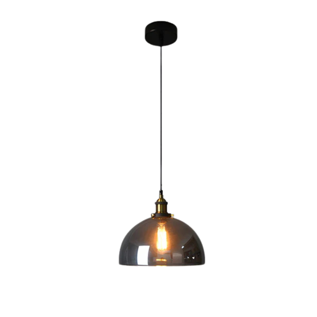 Brehn | Vintage Pendelleuchte Glas | Stylische Esstischlampe