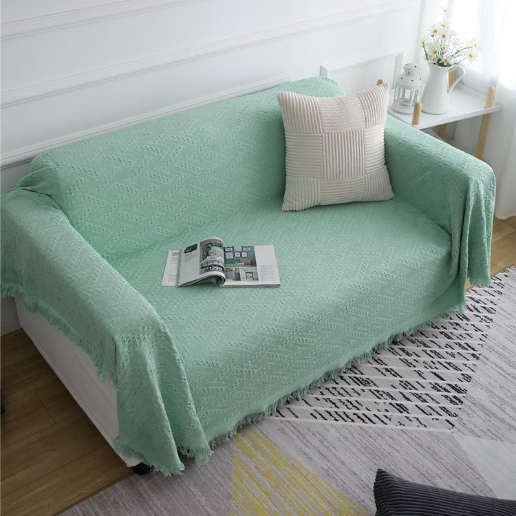 Elegante Gewebte Wurfdecke