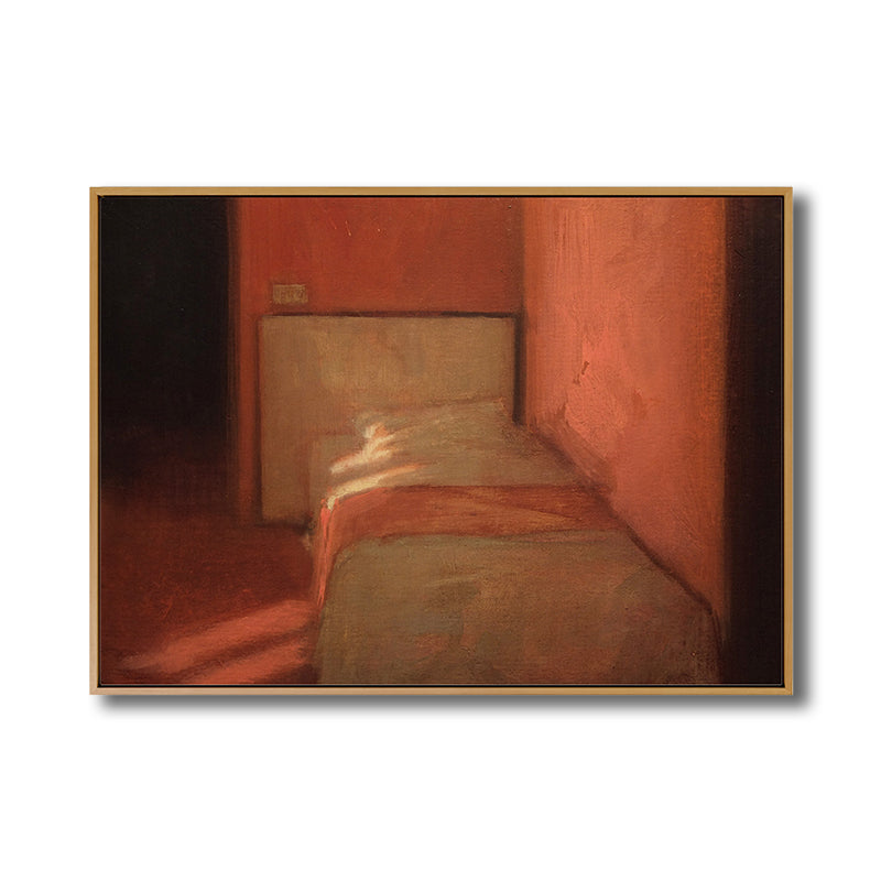 Brehn | Zeichnung Druck Raum Innenraum Leinwand Pastell Traditionelle Wandkunst Dekor für Hausinterieur