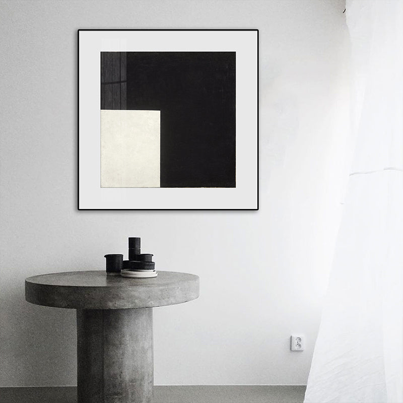 Brehn | Stillleben Leinwand Wandkunst Abstrakter Expressionismus Geometrie Malerei in Pastellfarbe