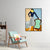 Brehn | Moderne Frauen Leinwanddruck Pastellfarbe Texturiertes Wandkunst Deko für Hausinterieur