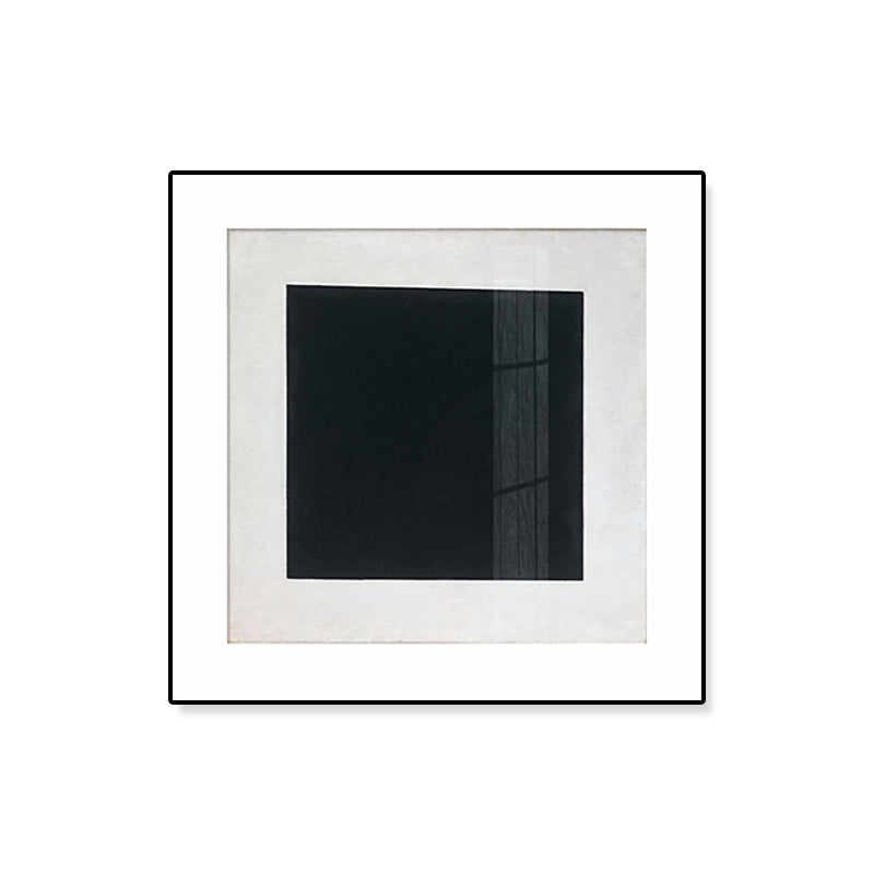 Brehn | Geometrisches Muster Eingewickelter Leinwand Abstrakter Expressionismus Texturiertes Galeriewand Kunstwerk Druck