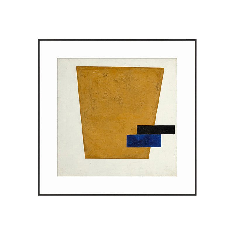 Brehn | Geometrisches Muster Eingewickelter Leinwand Abstrakter Expressionismus Texturiertes Galeriewand Kunstwerk Druck