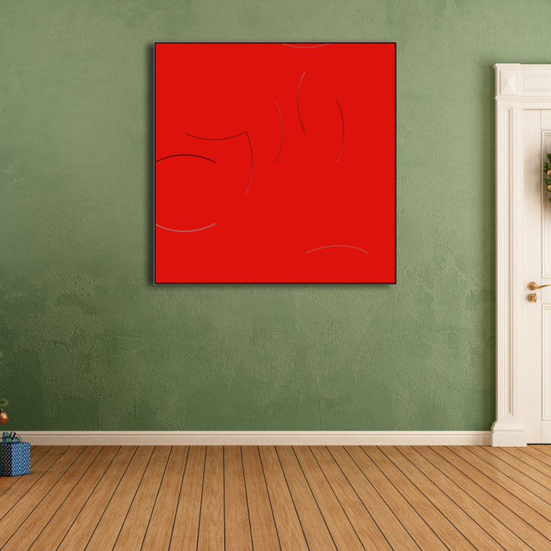 Brehn | Pastellfarbener abstrakter gewickelter Leinwandtexturiertes skandinavisches Wohnzimmer Wandkunst Dekor