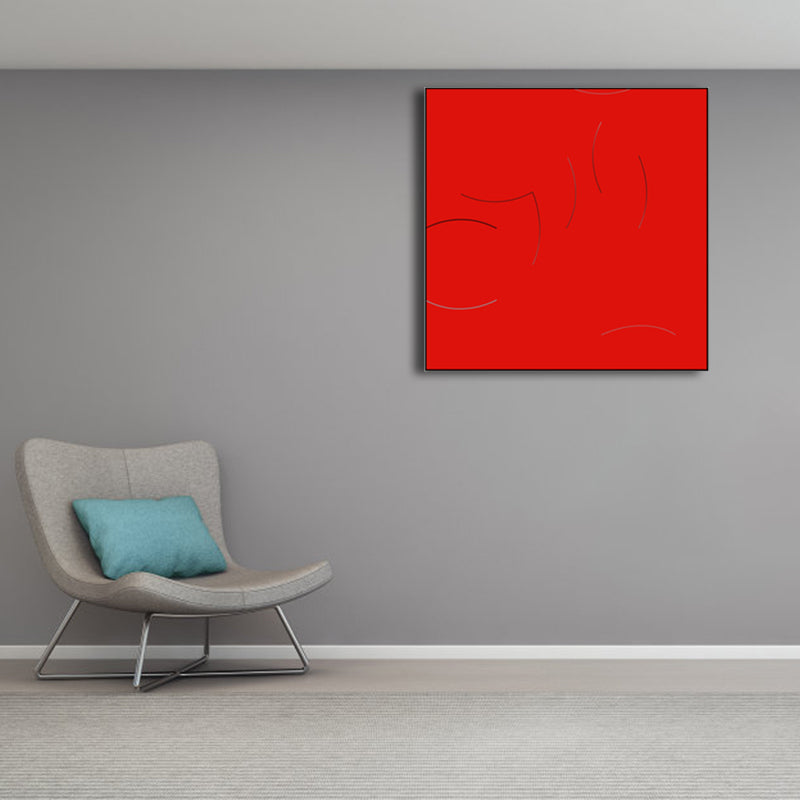 Brehn | Pastellfarbener abstrakter gewickelter Leinwandtexturiertes skandinavisches Wohnzimmer Wandkunst Dekor