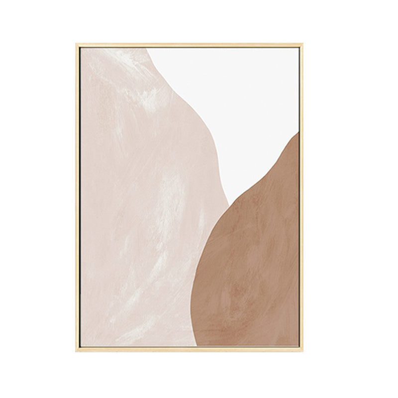Brehn | Abstract Expressionismus Pinselstrich Leinwand Sanfte Farbe Texturierte Wanddekoration für das Wohnzimmer