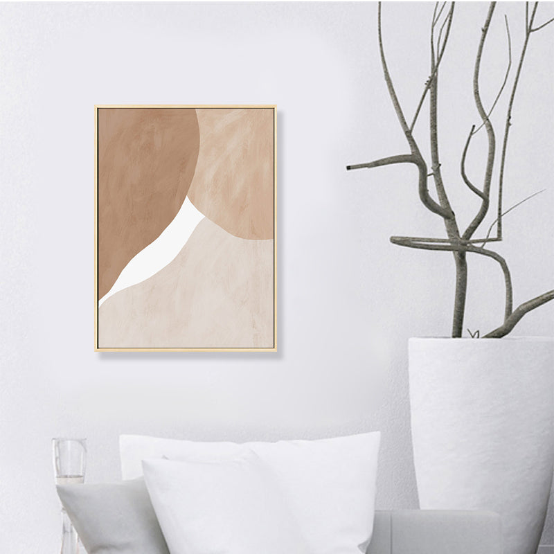 Brehn | Abstract Expressionismus Pinselstrich Leinwand Sanfte Farbe Texturierte Wanddekoration für das Wohnzimmer