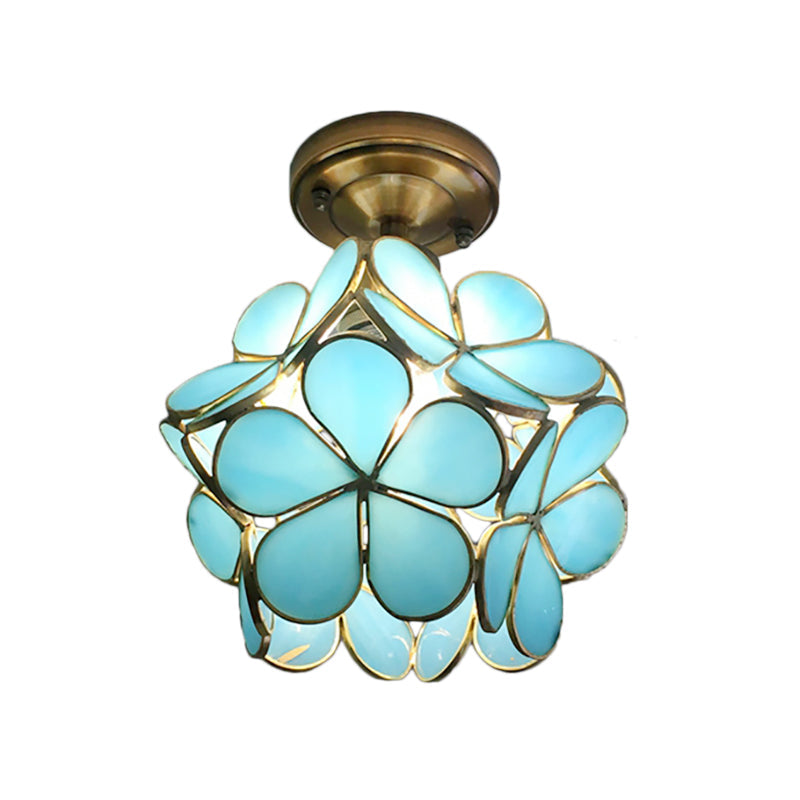 Brehn | PetalLume – Retro Glas-Deckenlampe mit Blumen