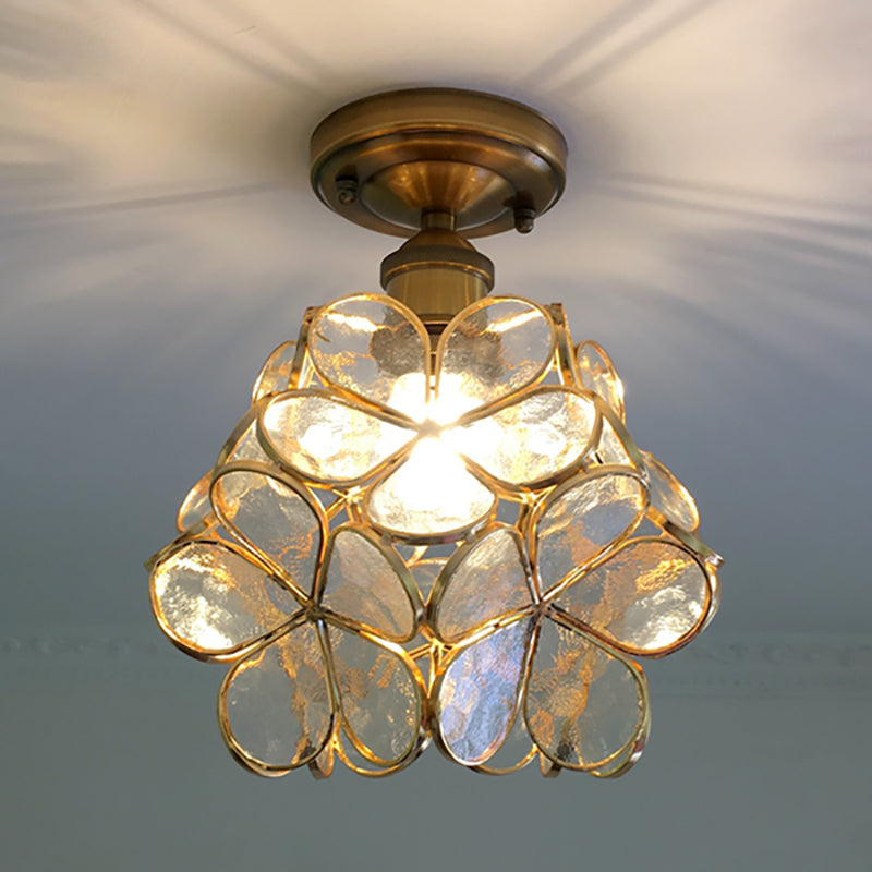 Retro-Stil PVC Deckenlampe – Blumenmuster für einen einzigartigen Look | Brehn