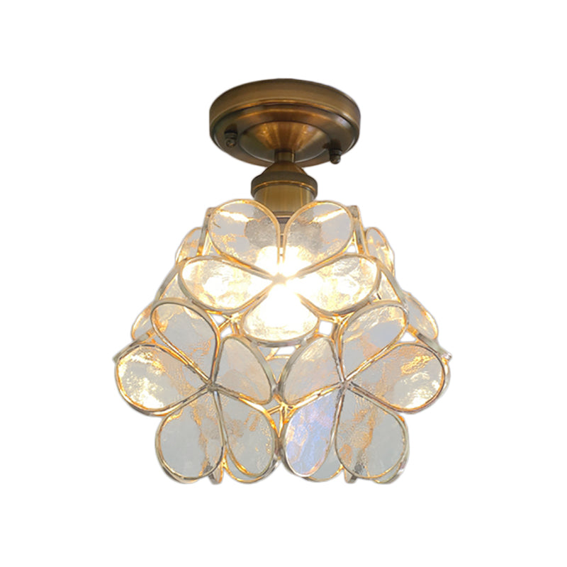 Retro-Stil PVC Deckenlampe – Blumenmuster für einen einzigartigen Look | Brehn