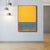 Brehn | Abstrakter Druck Wanddekoration Pastellfarbe Skandinavischer Stil Leinwandkunst für Esszimmer