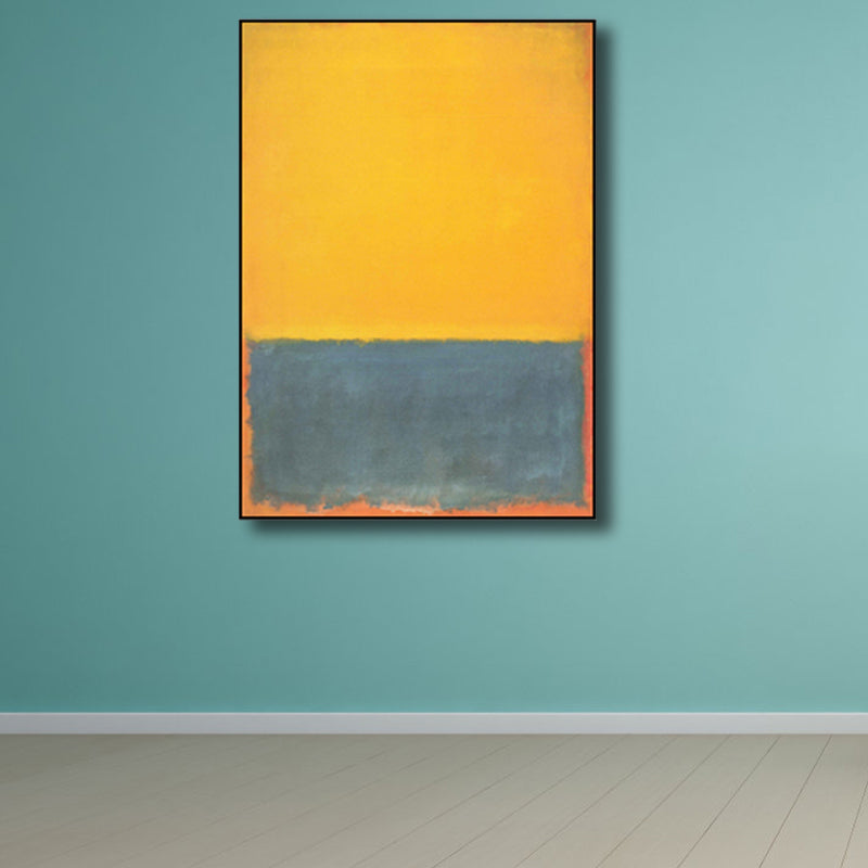 Brehn | Abstrakter Druck Wanddekoration Pastellfarbe Skandinavischer Stil Leinwandkunst für Esszimmer