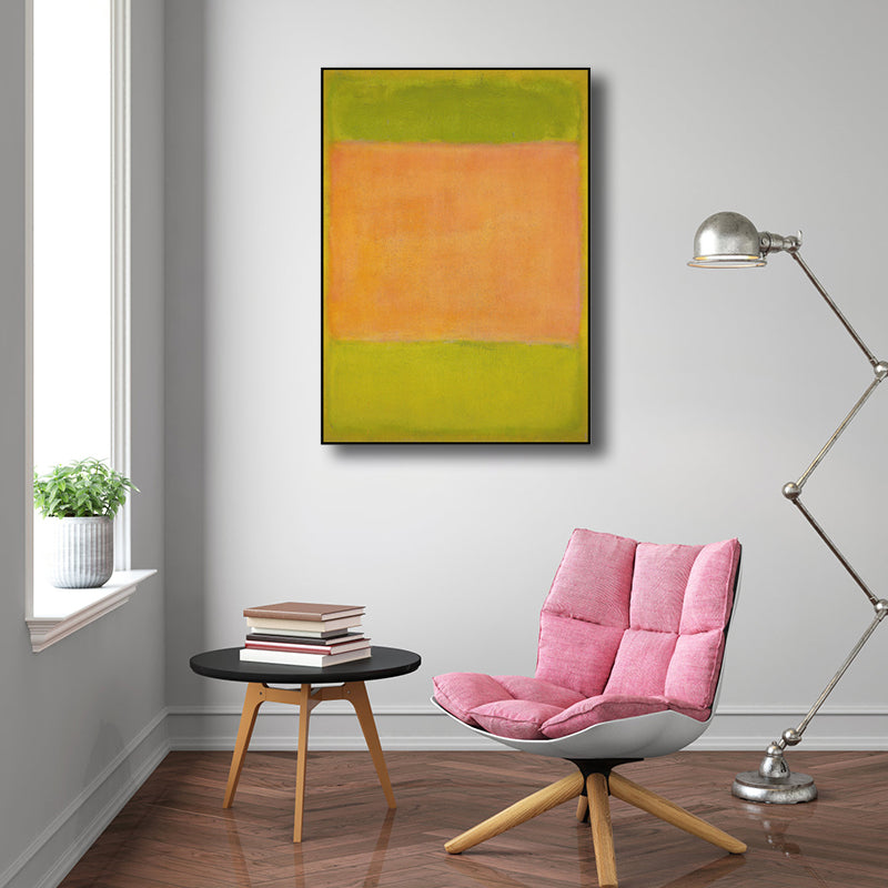 Brehn | Abstrakter Druck Wanddekoration Pastellfarbe Skandinavischer Stil Leinwandkunst für Esszimmer