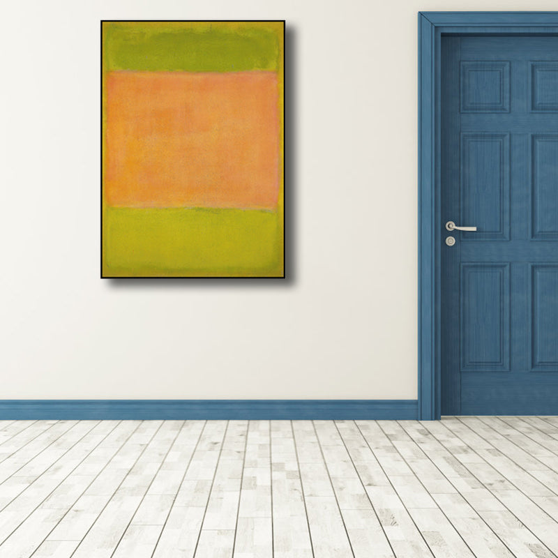 Brehn | Abstrakter Druck Wanddekoration Pastellfarbe Skandinavischer Stil Leinwandkunst für Esszimmer