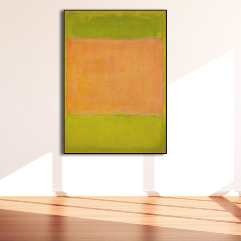 Brehn | Abstrakter Druck Wanddekoration Pastellfarbe Skandinavischer Stil Leinwandkunst für Esszimmer