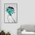 Brehn | Texturiertes Mixed-Media-Fashion-Mädchen Gemälde Leinwand Glam Wandkunst Dekor für das Spielzimmer