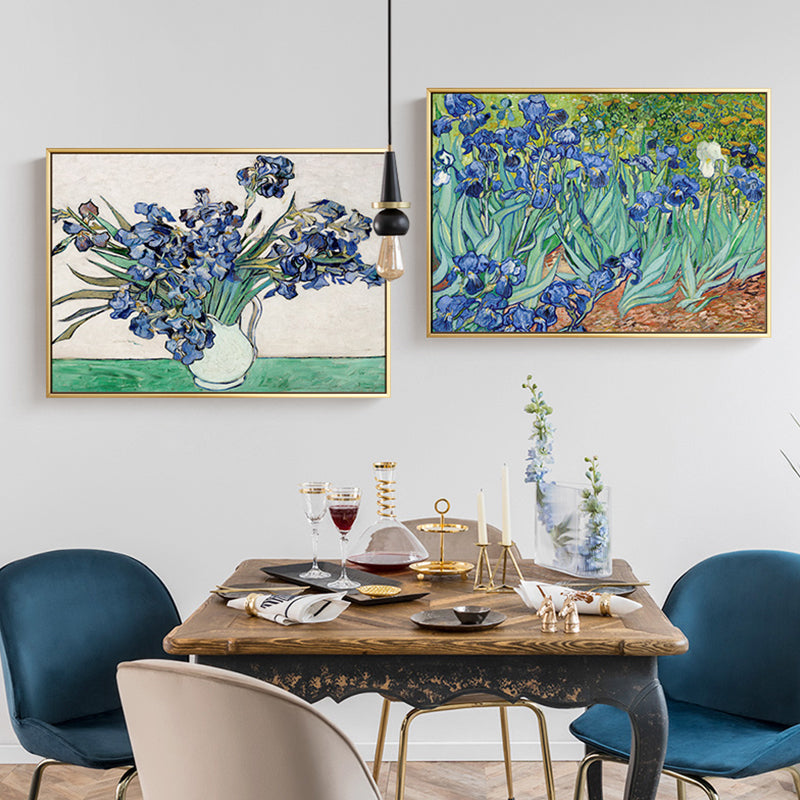 Brehn | Florentine Scene Kunstdruck Impressionismus Stil Leinwand Texturiertes Gemälde in Pastellfarbe