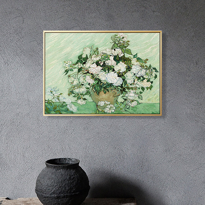 Brehn | Florentine Scene Kunstdruck Impressionismus Stil Leinwand Texturiertes Gemälde in Pastellfarbe