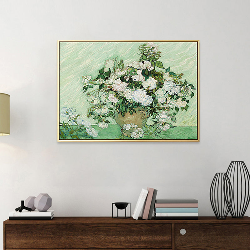 Brehn | Florentine Scene Kunstdruck Impressionismus Stil Leinwand Texturiertes Gemälde in Pastellfarbe
