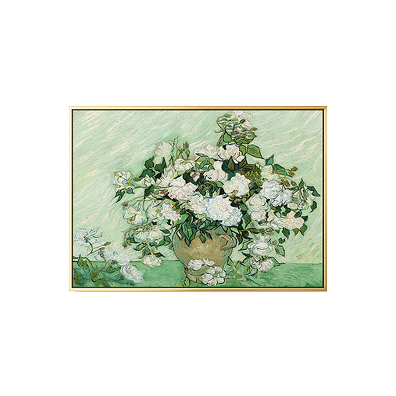 Brehn | Florentine Scene Kunstdruck Impressionismus Stil Leinwand Texturiertes Gemälde in Pastellfarbe