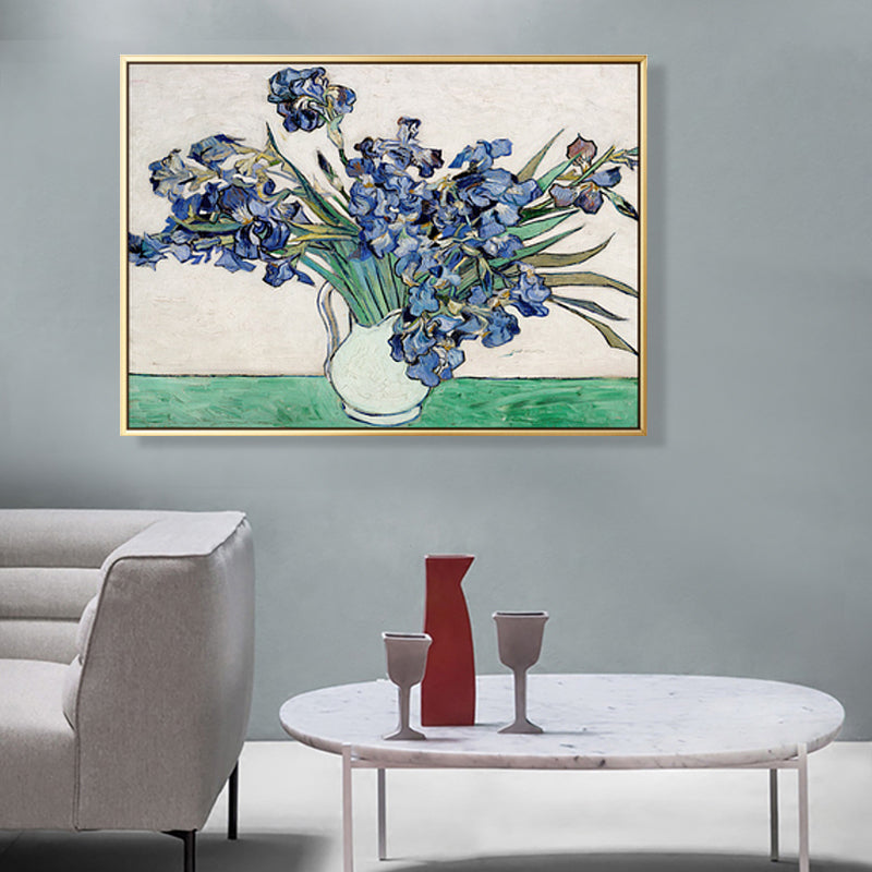 Brehn | Florentine Scene Kunstdruck Impressionismus Stil Leinwand Texturiertes Gemälde in Pastellfarbe