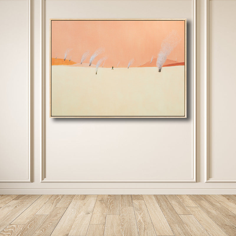 Brehn | Illustration Wildland Canvas Wandkunst Verwaiste Landschaft Malerei für Jungenzimmer