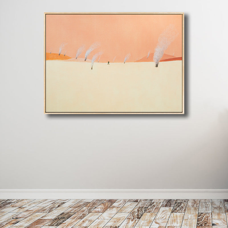 Brehn | Illustration Wildland Canvas Wandkunst Verwaiste Landschaft Malerei für Jungenzimmer