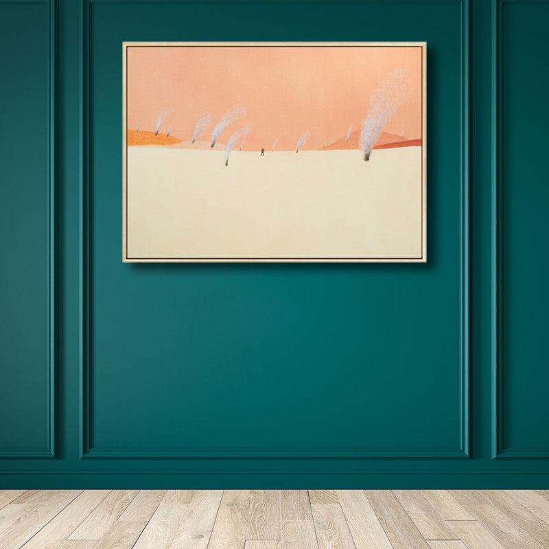 Brehn | Illustration Wildland Canvas Wandkunst Verwaiste Landschaft Malerei für Jungenzimmer