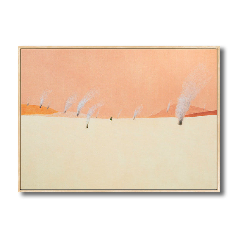 Brehn | Illustration Wildland Canvas Wandkunst Verwaiste Landschaft Malerei für Jungenzimmer