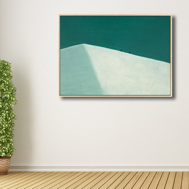 Brehn | Illustration Wildland Canvas Wandkunst Verwaiste Landschaft Malerei für Jungenzimmer