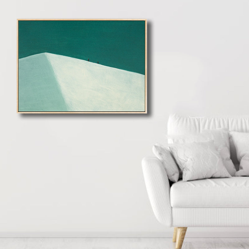 Brehn | Illustration Wildland Canvas Wandkunst Verwaiste Landschaft Malerei für Jungenzimmer