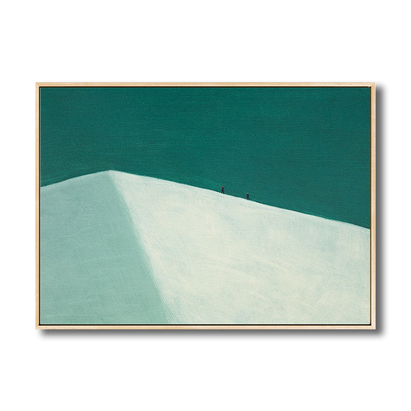 Brehn | Illustration Wildland Canvas Wandkunst Verwaiste Landschaft Malerei für Jungenzimmer