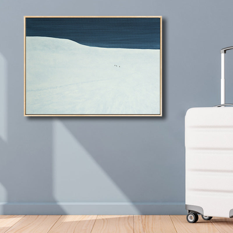 Brehn | Illustration Wildland Canvas Wandkunst Verwaiste Landschaft Malerei für Jungenzimmer
