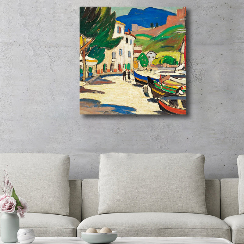 Brehn | Leinwand Wandkunst für Mädchenzimmer, Pastellfarbe, mehrere Größen