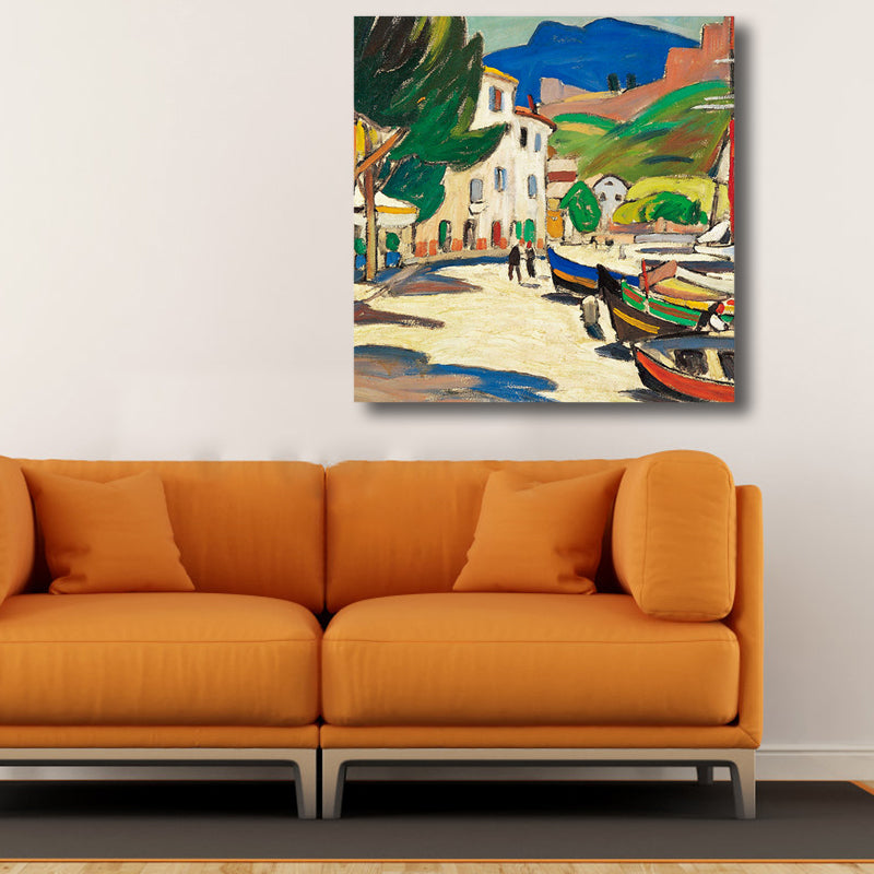 Brehn | Leinwand Wandkunst für Mädchenzimmer, Pastellfarbe, mehrere Größen