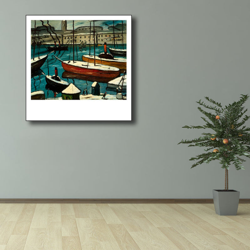 Brehn | Leinwand Wandkunst für Mädchenzimmer, Pastellfarbe, mehrere Größen