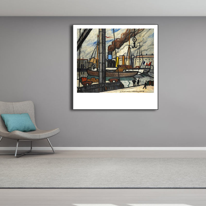 Brehn | Leinwand Wandkunst für Mädchenzimmer, Pastellfarbe, mehrere Größen