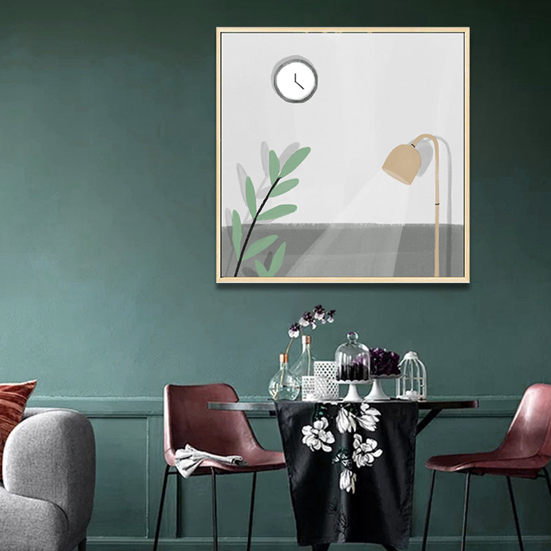 Brehn | Nordic Stylish Still Life Leinwand Weich Farbige Texturierte Wandkunst Druck für Wohnzimmer