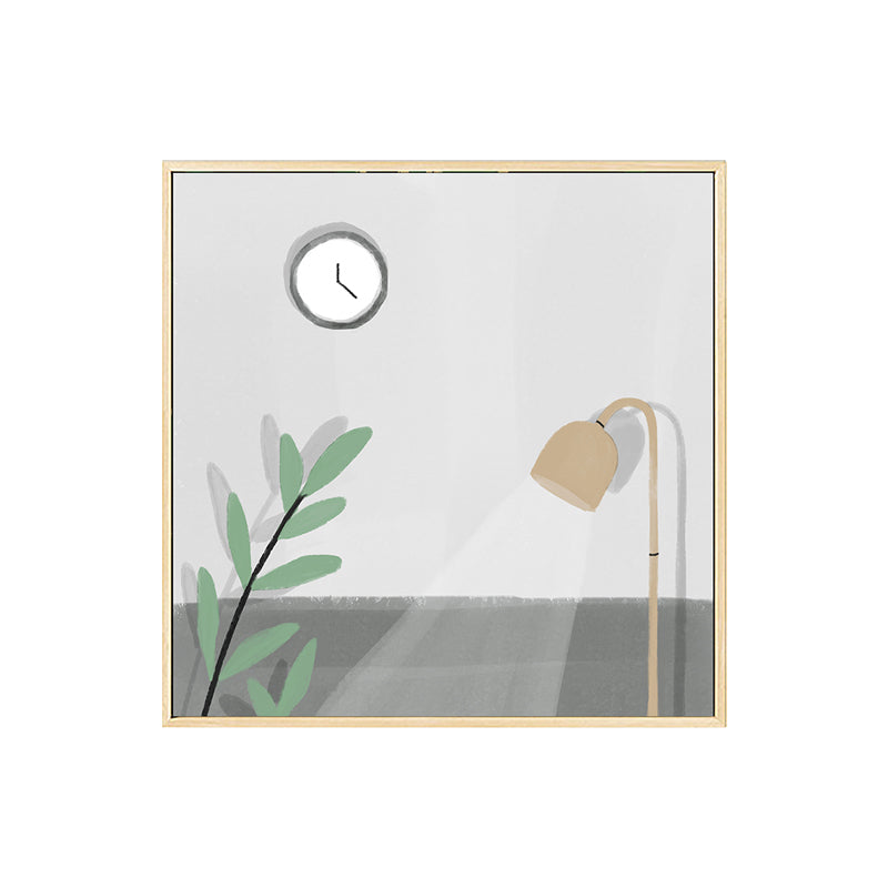 Brehn | Nordic Stylish Still Life Leinwand Weich Farbige Texturierte Wandkunst Druck für Wohnzimmer