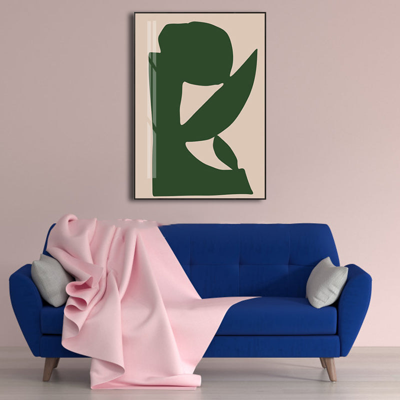 Brehn | Weiches Farb-Abstract-Muster-Gemälde Texturiertes Skandinavisches Wohnzimmer Leinwand Wandkunst